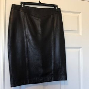 Antonio Melani Small New Leather skirt